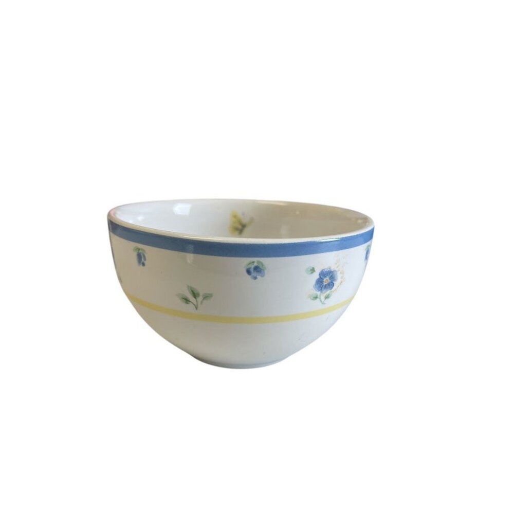 Pfaltzgraff Shelby Small Dessert Bowl With Floral & Butterfly Design